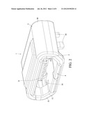 ELECTRONIC CONNECTOR AND ASSEMBLY COMPRISING THE SAME diagram and image