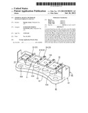 TERMINAL BLOCK, METHOD OF MANUFACTURING IT AND NUT diagram and image