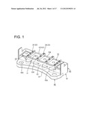 TERMINAL BLOCK, METHOD OF MANUFACTURING IT AND NUT diagram and image