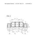 TERMINAL BLOCK, METHOD OF MANUFACTURING IT AND NUT diagram and image