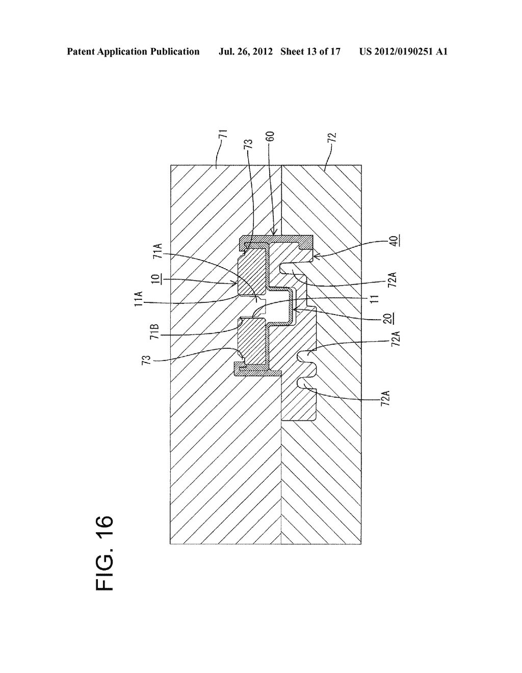 TERMINAL BLOCK, METHOD OF MANUFACTURING IT AND NUT - diagram, schematic, and image 14