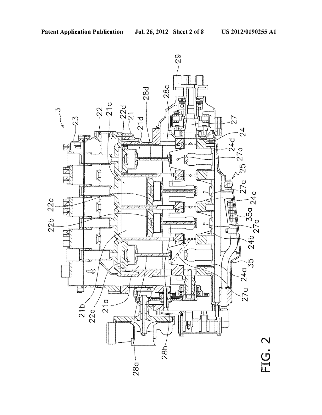 WATER JET PROPULSION BOAT - diagram, schematic, and image 03