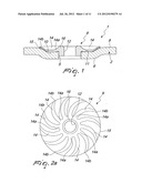 Ventilating insert for abrasive tools diagram and image