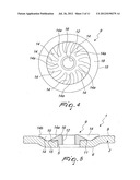 Ventilating insert for abrasive tools diagram and image