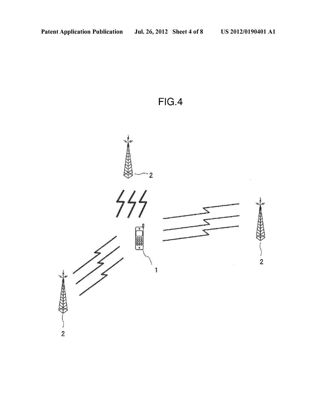 METHOD AND SYSTEM FOR PERFORMING A HANDOFF IN A WIRELESS COMMUNICATION     SYSTEM - diagram, schematic, and image 05