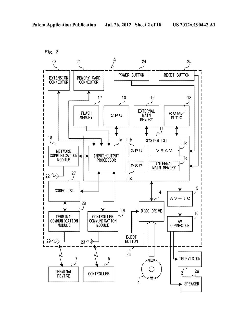 GAME SYSTEM, GAME DEVICE, STORAGE MEDIUM STORING A GAME PROGRAM, AND GAME     PROCESS METHOD - diagram, schematic, and image 03