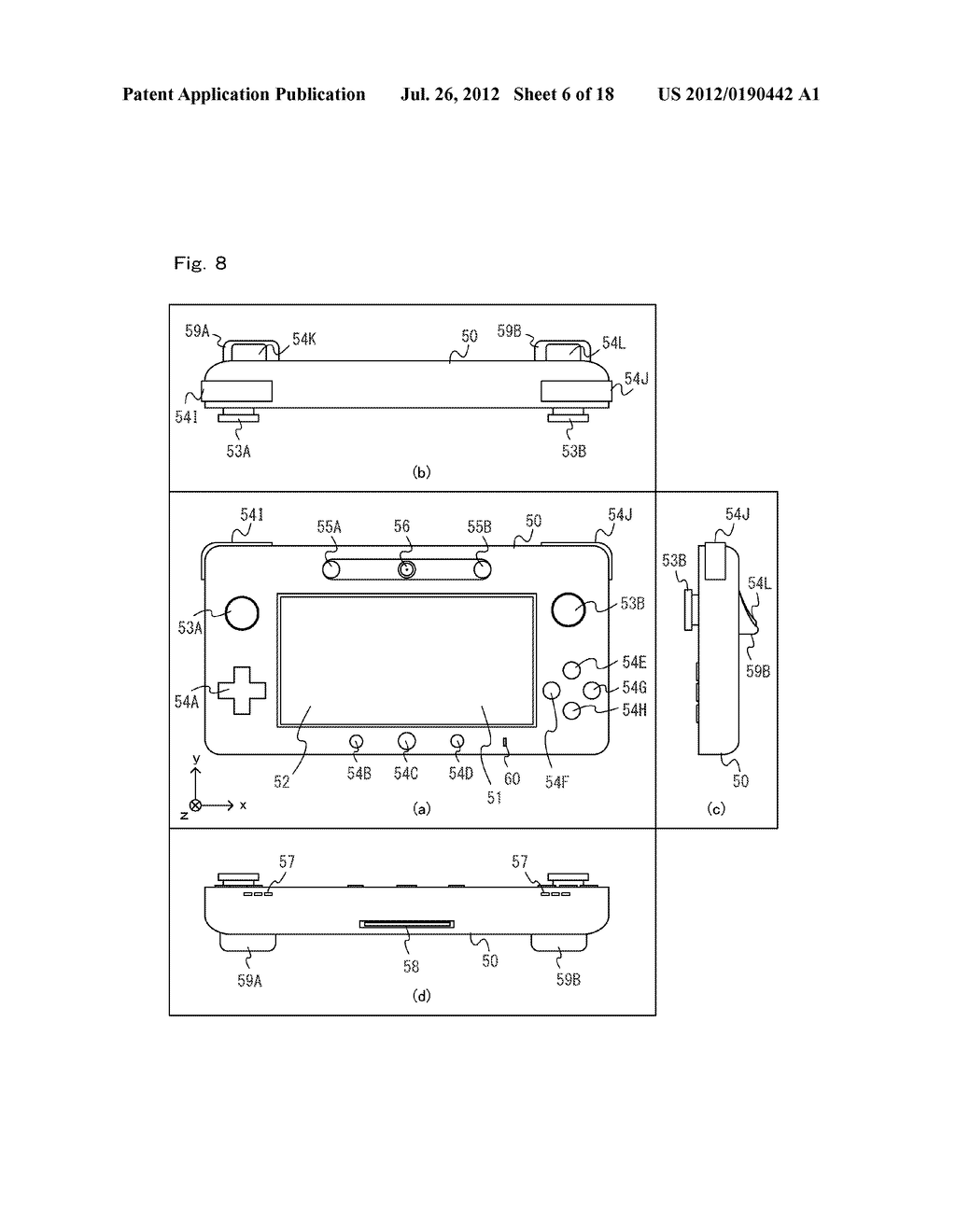 GAME SYSTEM, GAME DEVICE, STORAGE MEDIUM STORING A GAME PROGRAM, AND GAME     PROCESS METHOD - diagram, schematic, and image 07