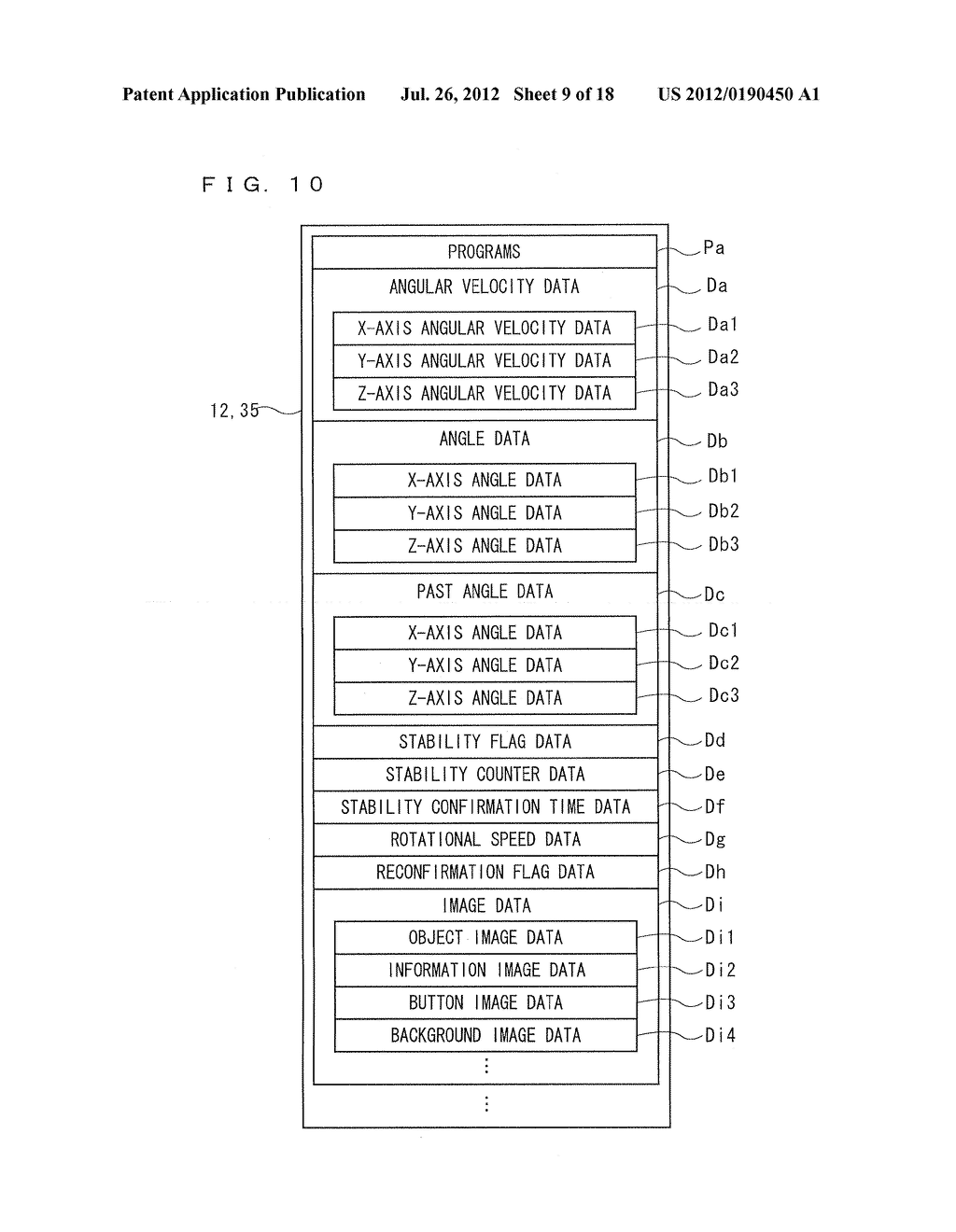 GAME APPARATUS AND RECORDING MEDIUM RECORDING GAME PROGRAM - diagram, schematic, and image 10