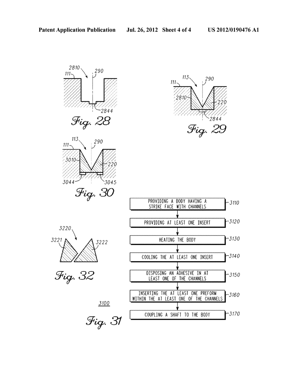 Golf Club Head with Grooves and Method of Manufacture - diagram, schematic, and image 05