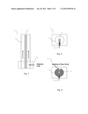 INJECTION MOLD APPARATUS AND METHOD UTILIZING SHAFT ROTATION FOR THE     MANUFACTURE OF ROLL DEVICES diagram and image