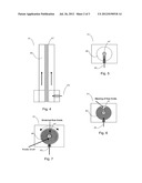 INJECTION MOLD APPARATUS AND METHOD UTILIZING SHAFT ROTATION FOR THE     MANUFACTURE OF ROLL DEVICES diagram and image