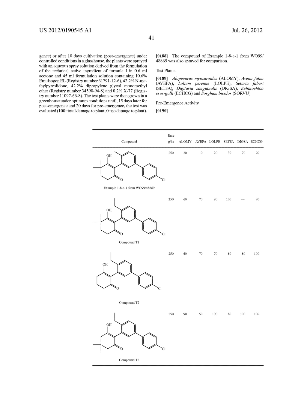 NOVEL HERBICIDES - diagram, schematic, and image 42