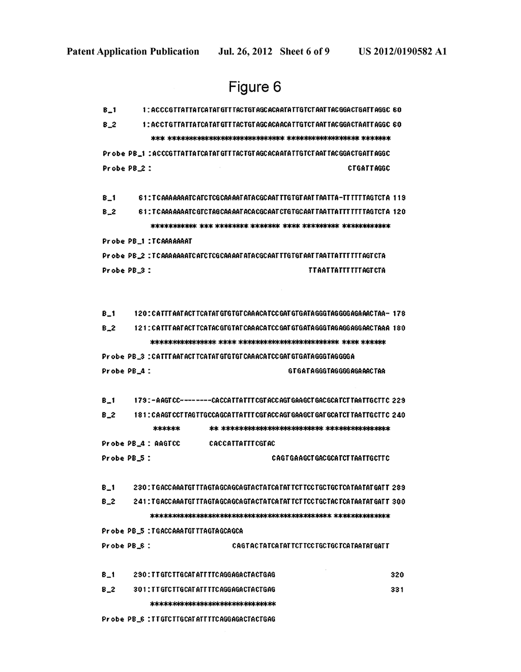 METHOD FOR DESIGNING PROBE IN DNA MICROARRAY, AND DNA MICROARRAY PROVIDED     WITH PROBE DESIGNED THEREBY - diagram, schematic, and image 07