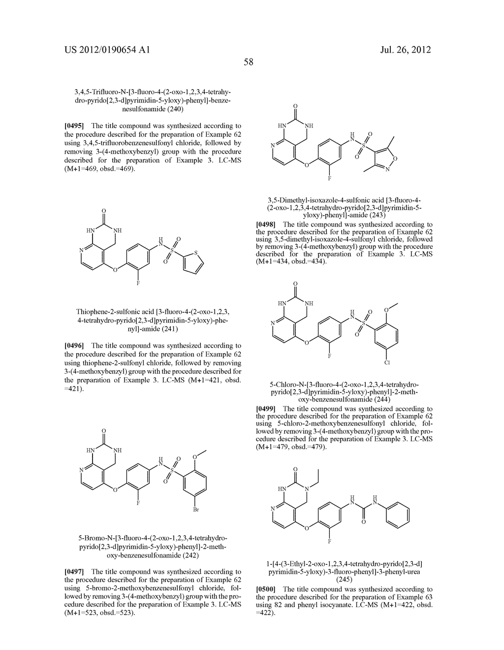 NOVEL BICYCLIC UREA COMPOUNDS - diagram, schematic, and image 59