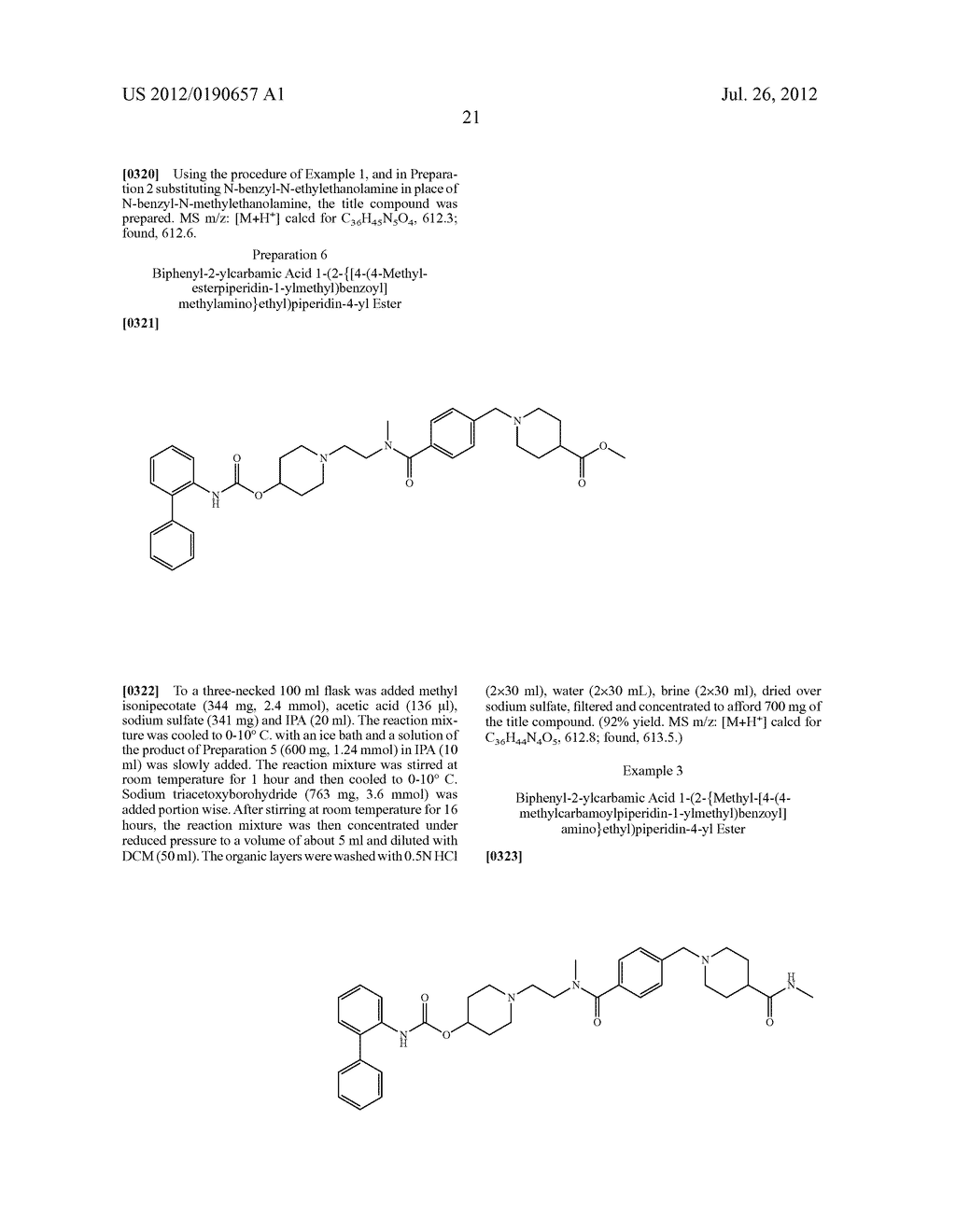 BIPHENYL COMPOUNDS USEFUL AS MUSCARINIC RECEPTOR ANTAGONISTS - diagram, schematic, and image 22