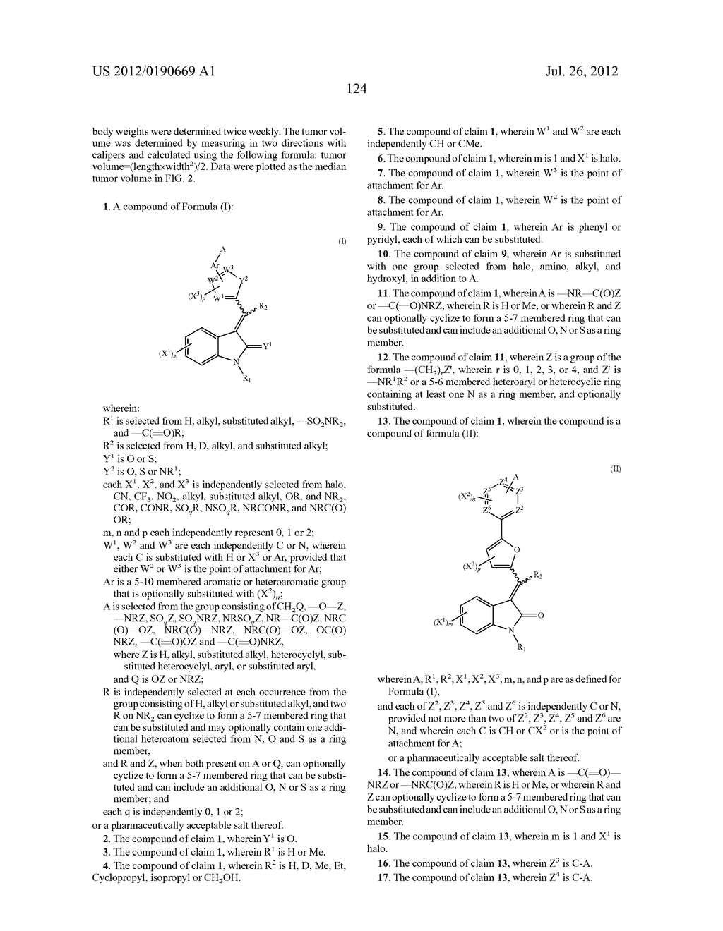 OXINDOLE COMPOUNDS - diagram, schematic, and image 127