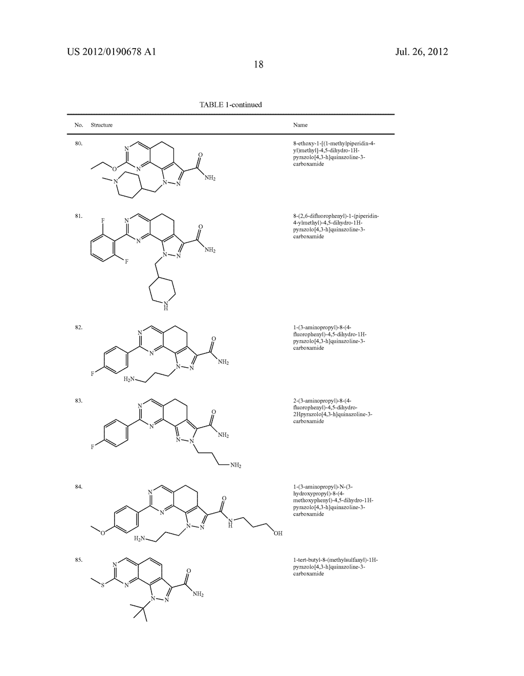 SUBSTITUTED PYRAZOLO-QUINAZOLINE DERIVATIVES AS KINASE INHIBITORS - diagram, schematic, and image 21