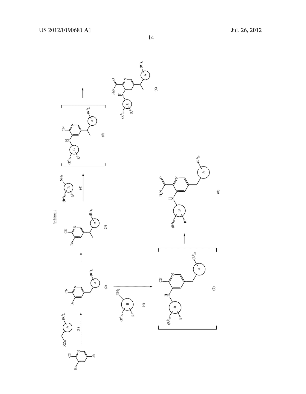 PICOLINAMIDE INHIBITORS OF KINASES - diagram, schematic, and image 15