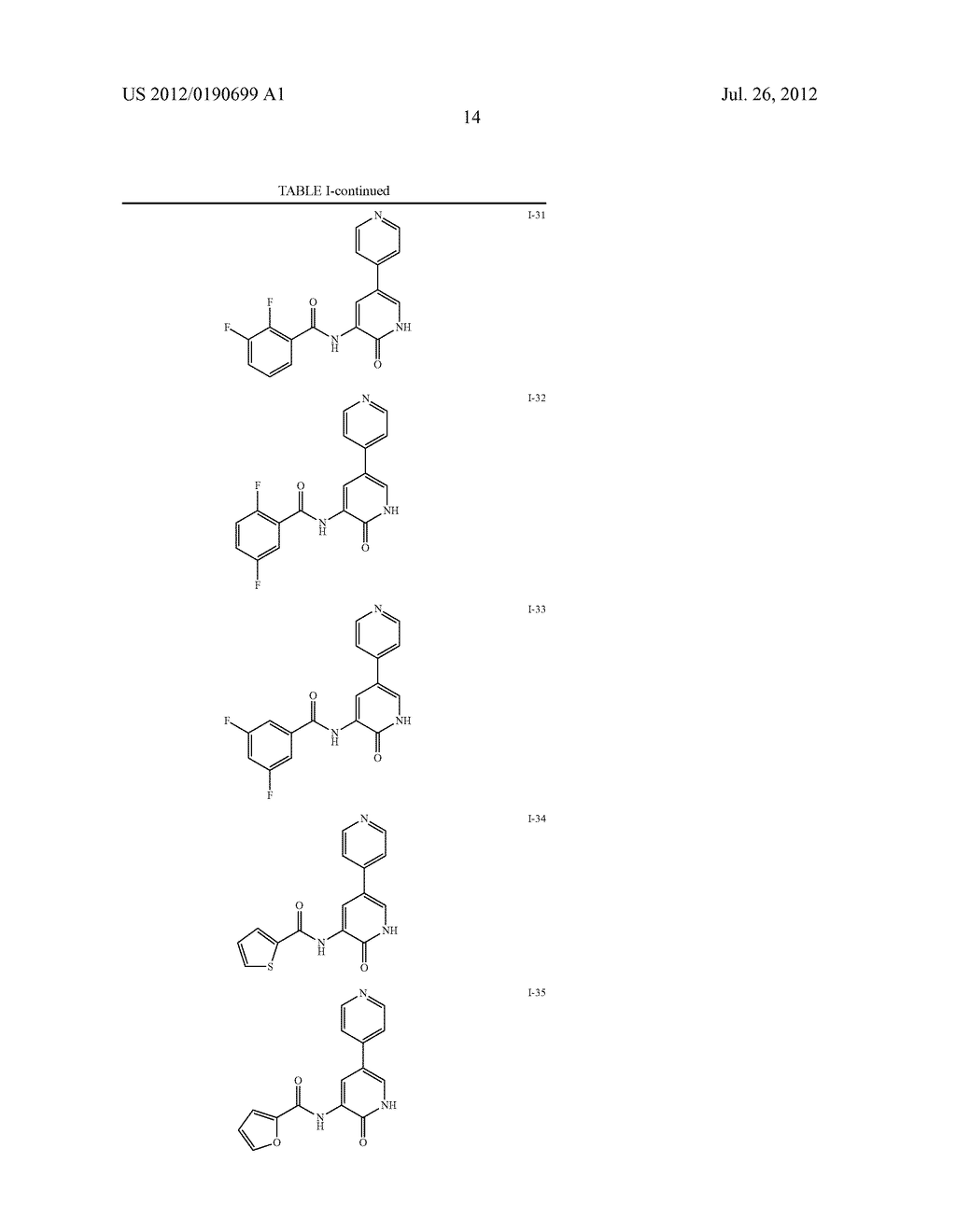 PYRIDONES USEFUL AS INHIBITORS OF KINASES - diagram, schematic, and image 15