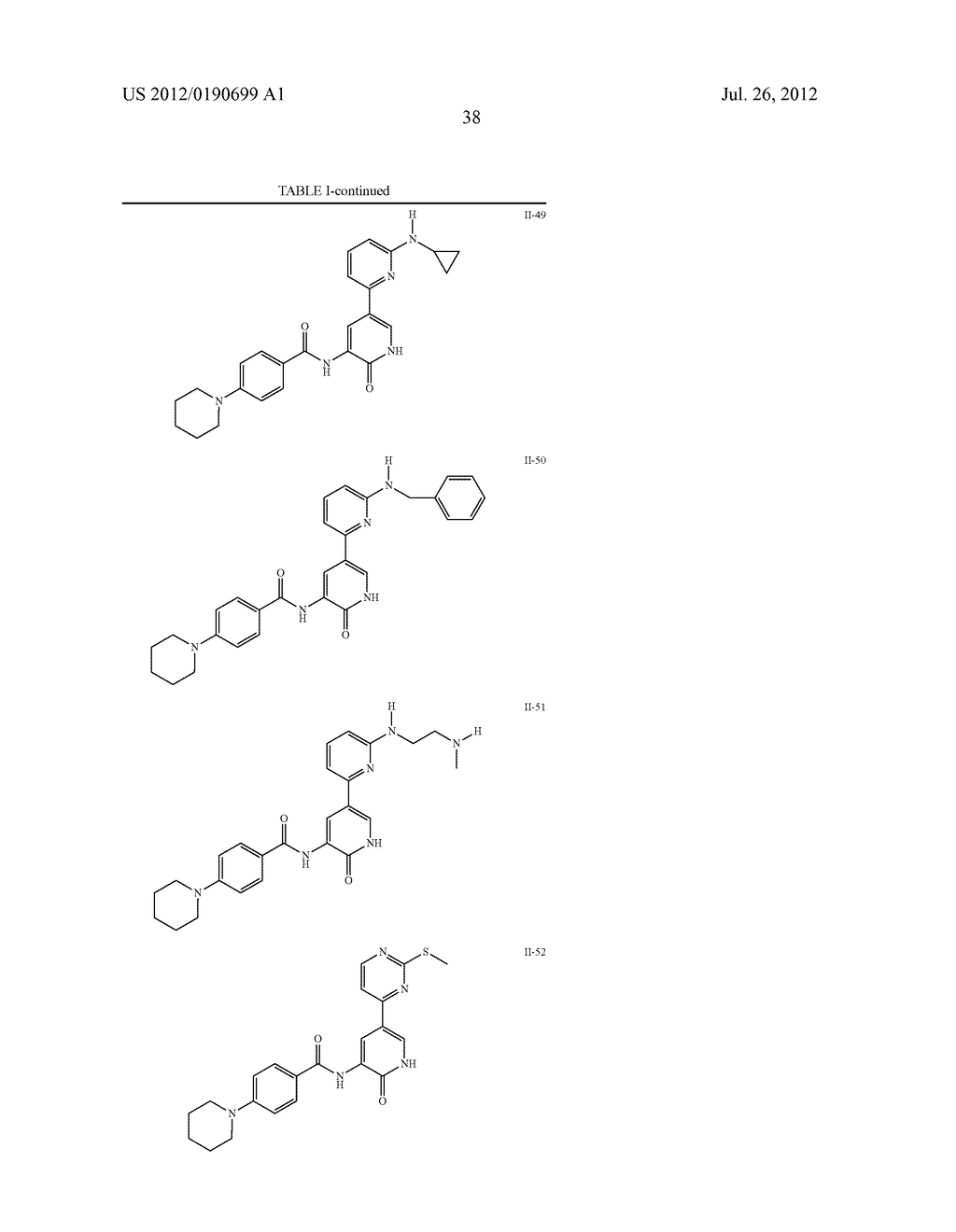 PYRIDONES USEFUL AS INHIBITORS OF KINASES - diagram, schematic, and image 39