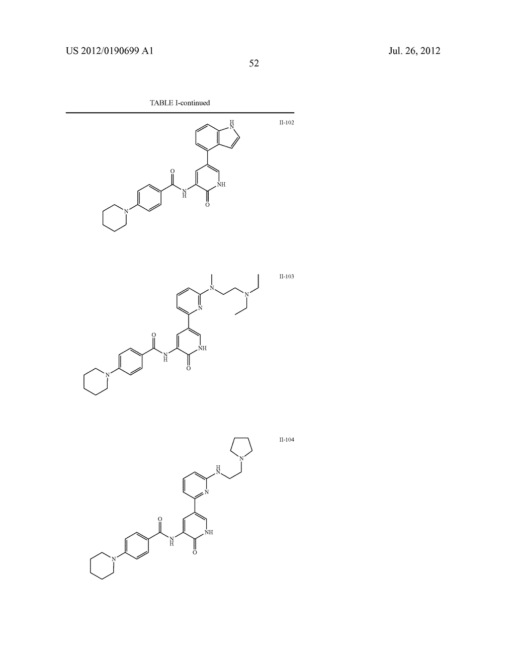 PYRIDONES USEFUL AS INHIBITORS OF KINASES - diagram, schematic, and image 53