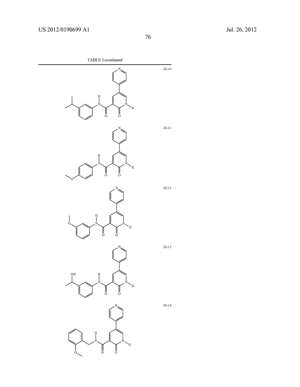 PYRIDONES USEFUL AS INHIBITORS OF KINASES - diagram, schematic, and image 77