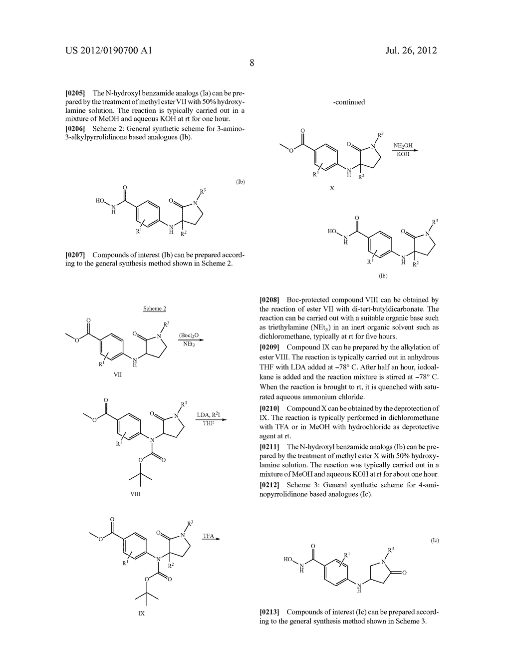 NOVEL 4-AMINO-N-HYDROXY-BENZAMIDES FOR THE TREATMENT OF CANCER - diagram, schematic, and image 09