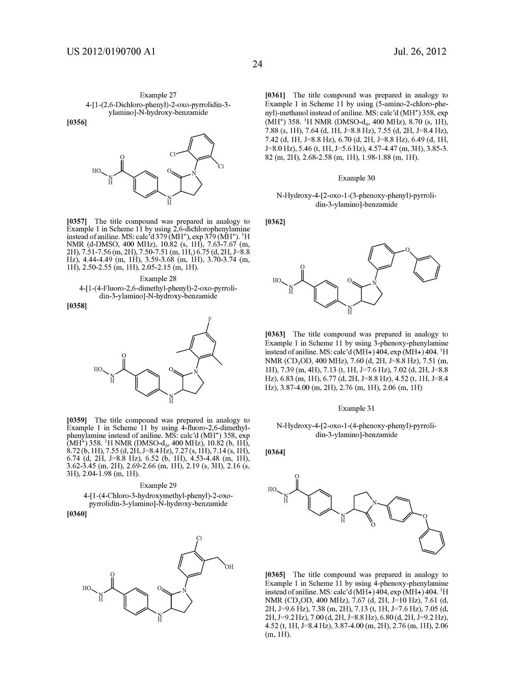 NOVEL 4-AMINO-N-HYDROXY-BENZAMIDES FOR THE TREATMENT OF CANCER - diagram, schematic, and image 25