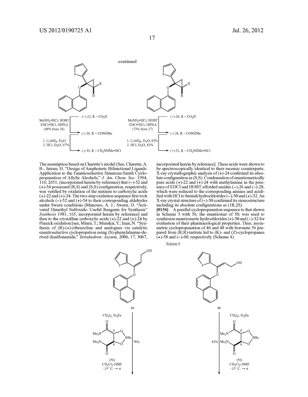 INHIBITOR(S) OF TRANSPORTERS OR UPTAKE OF MONOAMINERGIC NEUROTRANSMITTERS - diagram, schematic, and image 23