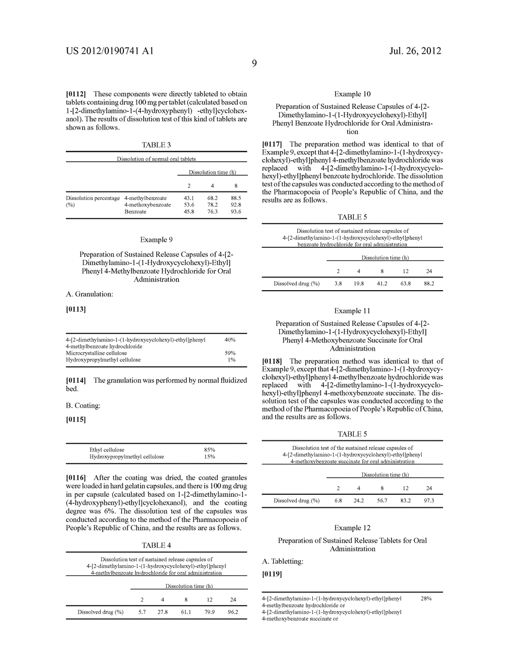 COMPOUNDS FOR INHIBITION OF 5-HYDROXYTRYPTAMINE AND NOREPINEPHRINE     REUPTAKE OR FOR TREATMENT OF DEPRESSION DISORDERS, THEIR PREPARATION     PROCESSES AND USES THEREOF - diagram, schematic, and image 12