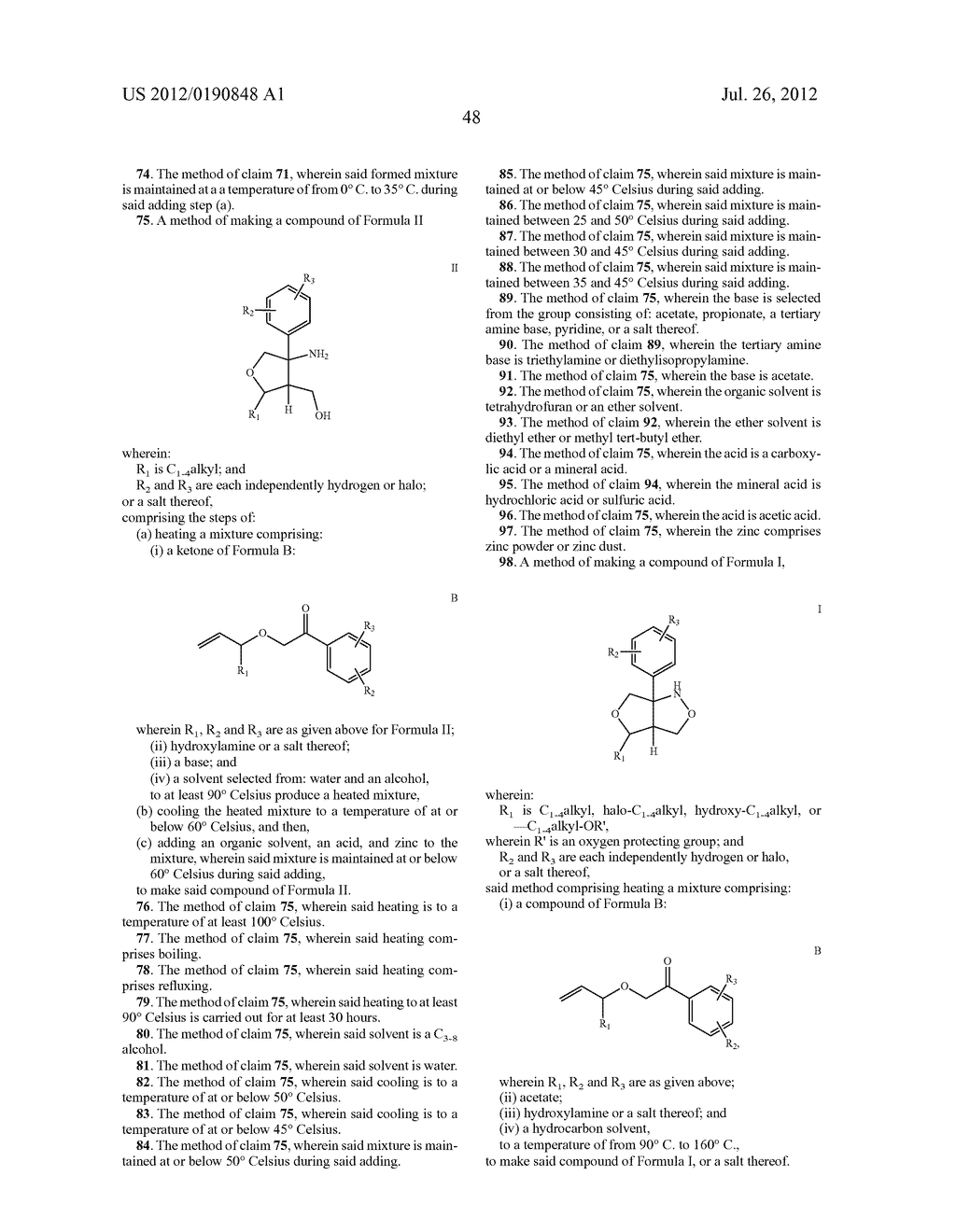 METHODS AND COMPOUNDS USEFUL IN THE SYNTHESIS OF FUSED     AMINODIHYDROTHIAZINE DERIVATIVES - diagram, schematic, and image 52