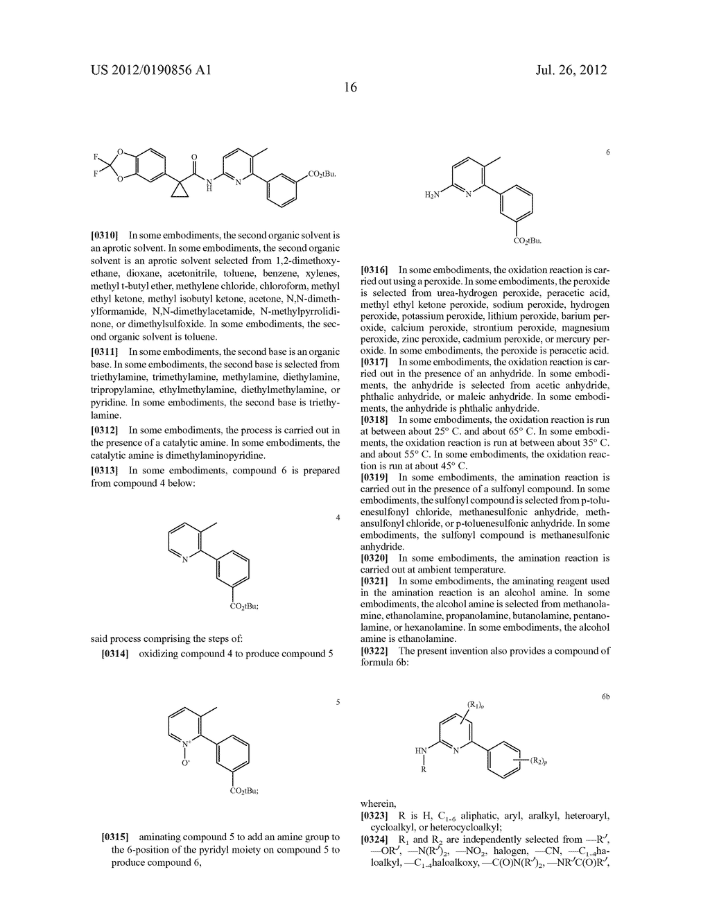 PROCESSES FOR PRODUCING CYCLOALKYLCARBOXAMIDO-PYRIDINE BENZOIC ACIDS - diagram, schematic, and image 28