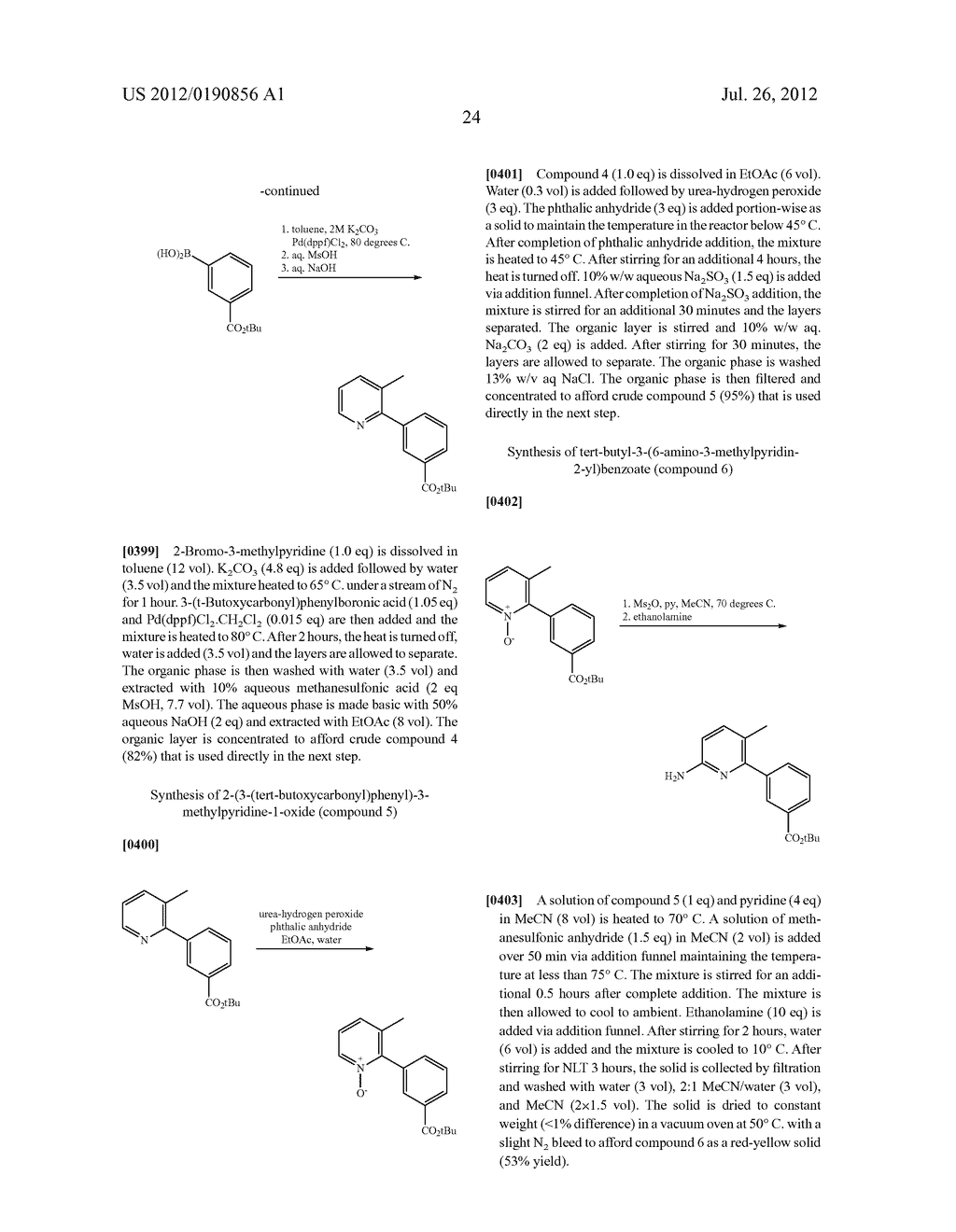 PROCESSES FOR PRODUCING CYCLOALKYLCARBOXAMIDO-PYRIDINE BENZOIC ACIDS - diagram, schematic, and image 36