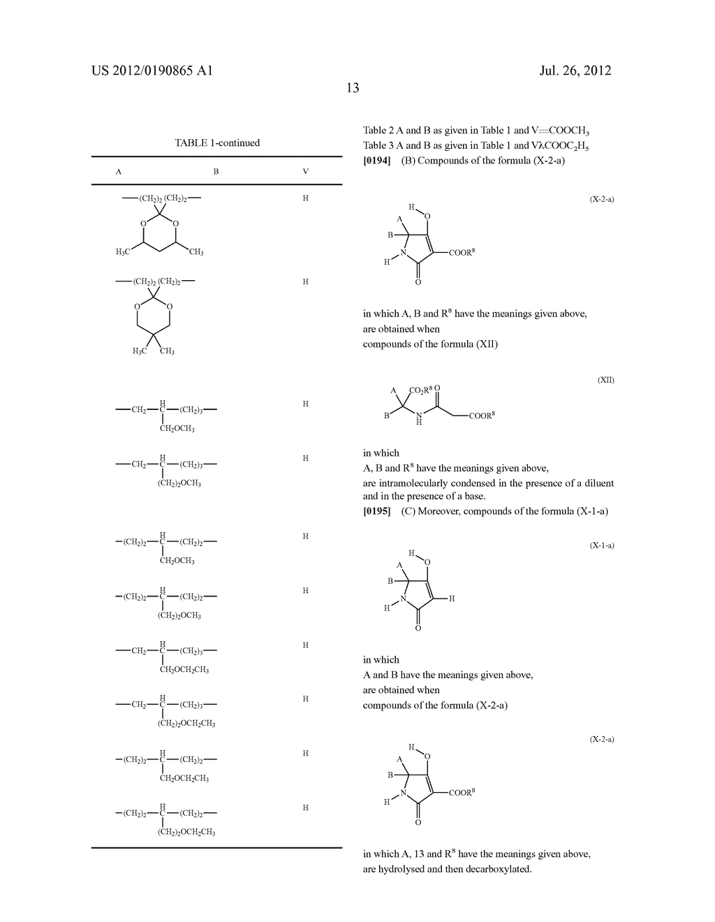 Process for the Preparation of 1-H-pyrrolidine-2,4-dione Derivatives - diagram, schematic, and image 14