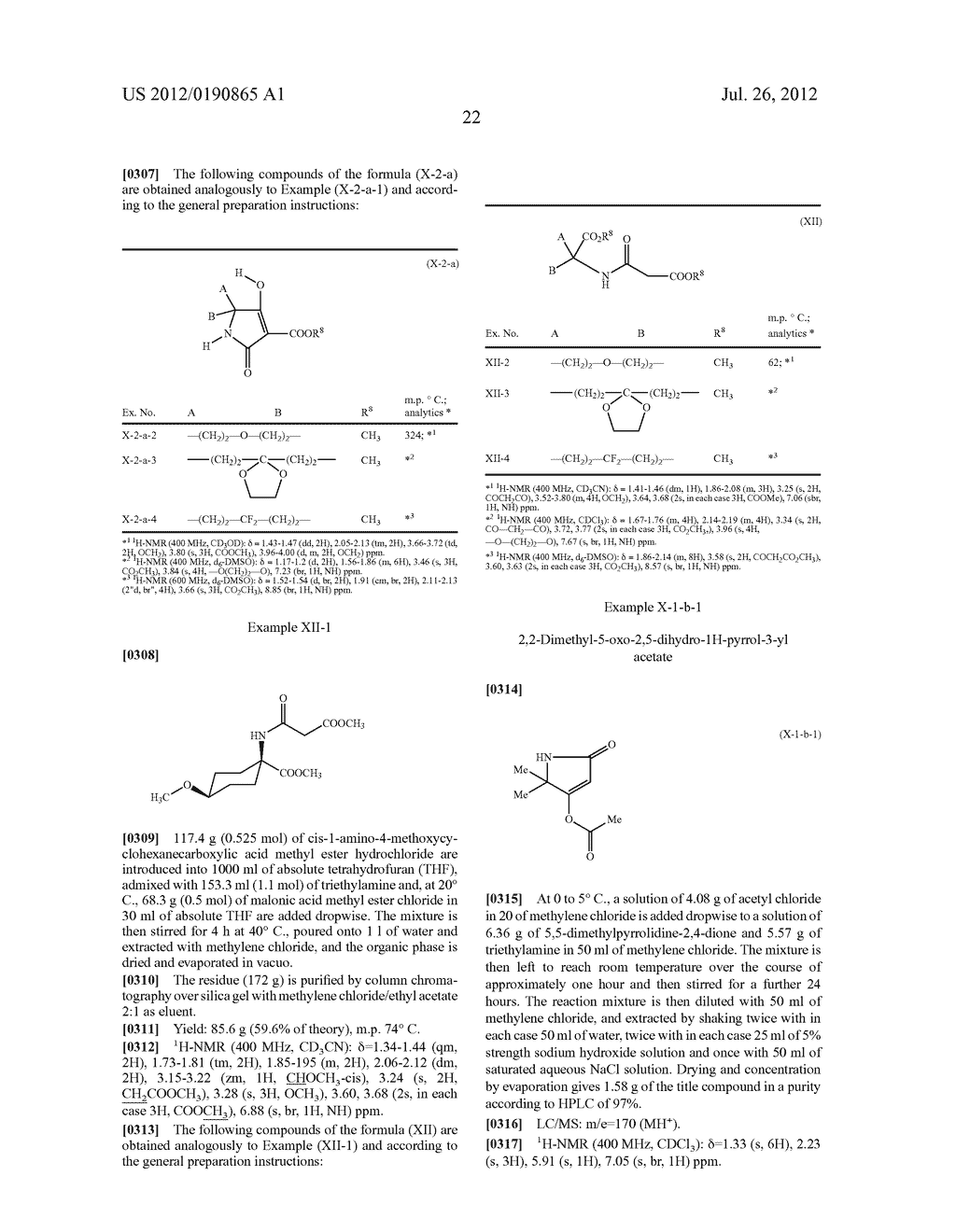Process for the Preparation of 1-H-pyrrolidine-2,4-dione Derivatives - diagram, schematic, and image 23