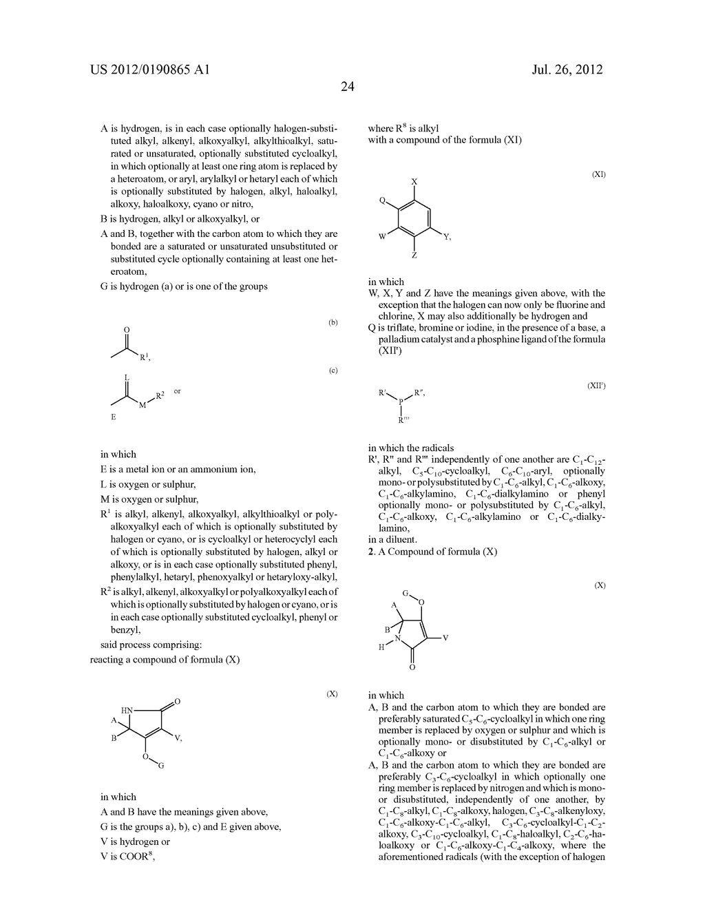 Process for the Preparation of 1-H-pyrrolidine-2,4-dione Derivatives - diagram, schematic, and image 25