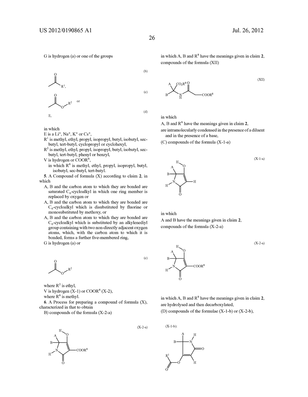 Process for the Preparation of 1-H-pyrrolidine-2,4-dione Derivatives - diagram, schematic, and image 27