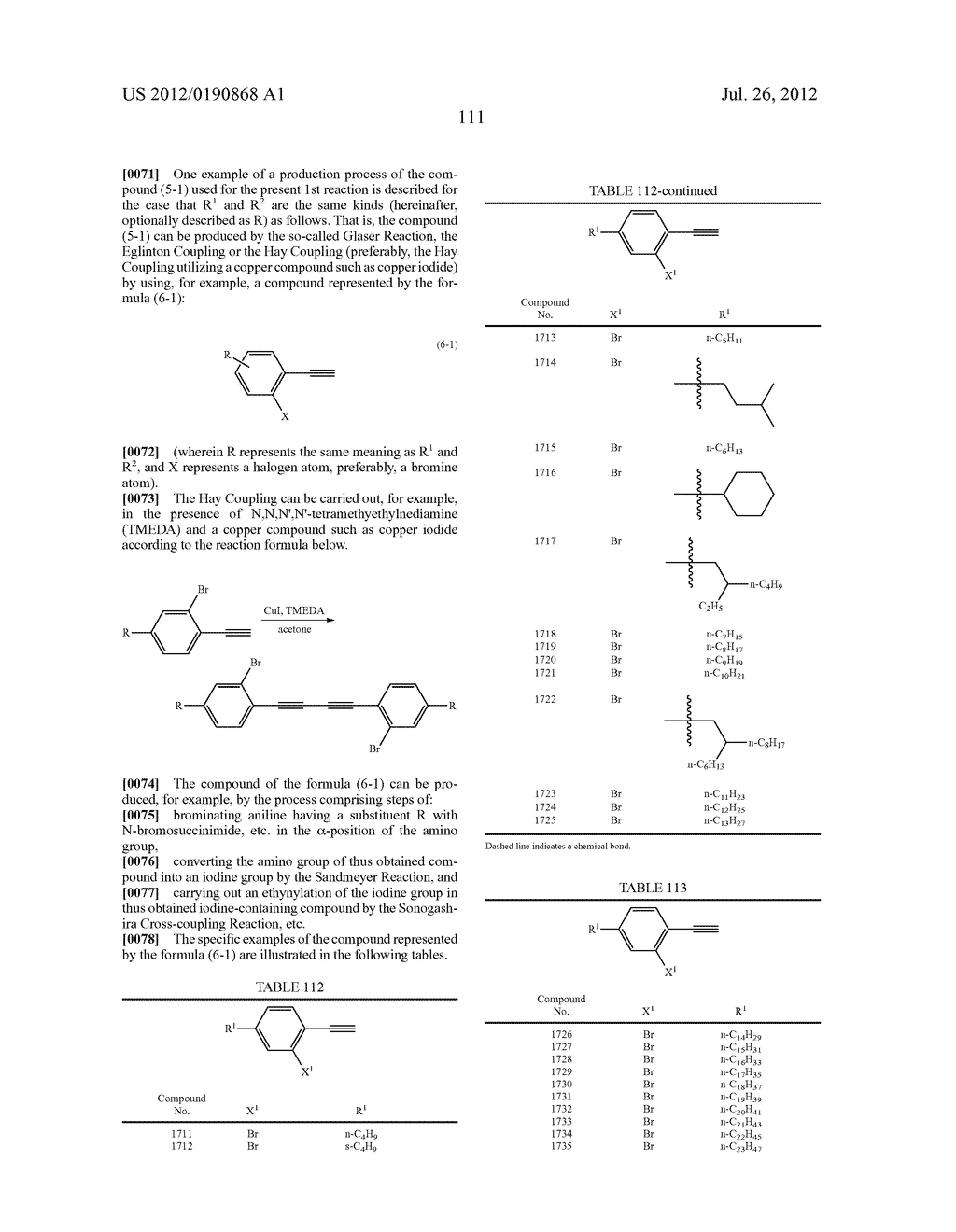 SUBSTITUTED BENZOCHALCOGENOACENE COMPOUND, THIN FILM COMPRISING THE     COMPOUND, AND ORGANIC SEMICONDUCTOR DEVICE INCLUDING THE THIN FILM - diagram, schematic, and image 113