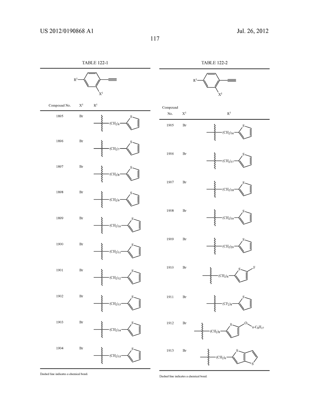SUBSTITUTED BENZOCHALCOGENOACENE COMPOUND, THIN FILM COMPRISING THE     COMPOUND, AND ORGANIC SEMICONDUCTOR DEVICE INCLUDING THE THIN FILM - diagram, schematic, and image 119