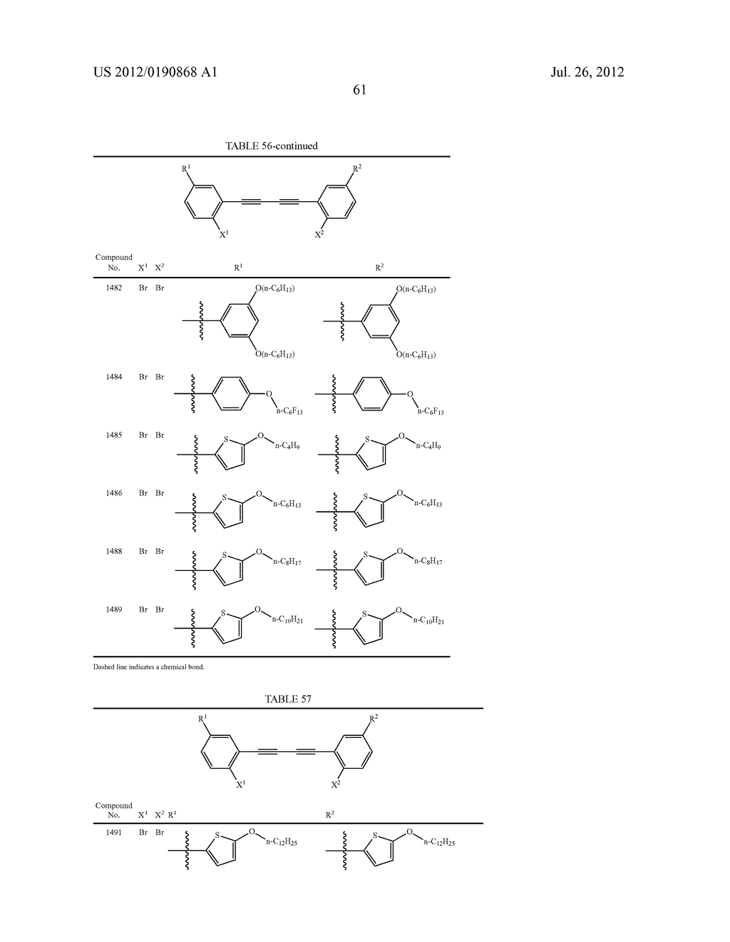 SUBSTITUTED BENZOCHALCOGENOACENE COMPOUND, THIN FILM COMPRISING THE     COMPOUND, AND ORGANIC SEMICONDUCTOR DEVICE INCLUDING THE THIN FILM - diagram, schematic, and image 63