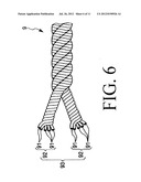 TIGHTENING STRING FOR AN ENDOSCOPE, OUTER COVER SECURING METHOD, FLEXIBLE     TUBE FOR AN ENDOSCOPE, AND AN  ENDOSCOPE diagram and image