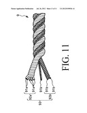 TIGHTENING STRING FOR AN ENDOSCOPE, OUTER COVER SECURING METHOD, FLEXIBLE     TUBE FOR AN ENDOSCOPE, AND AN  ENDOSCOPE diagram and image