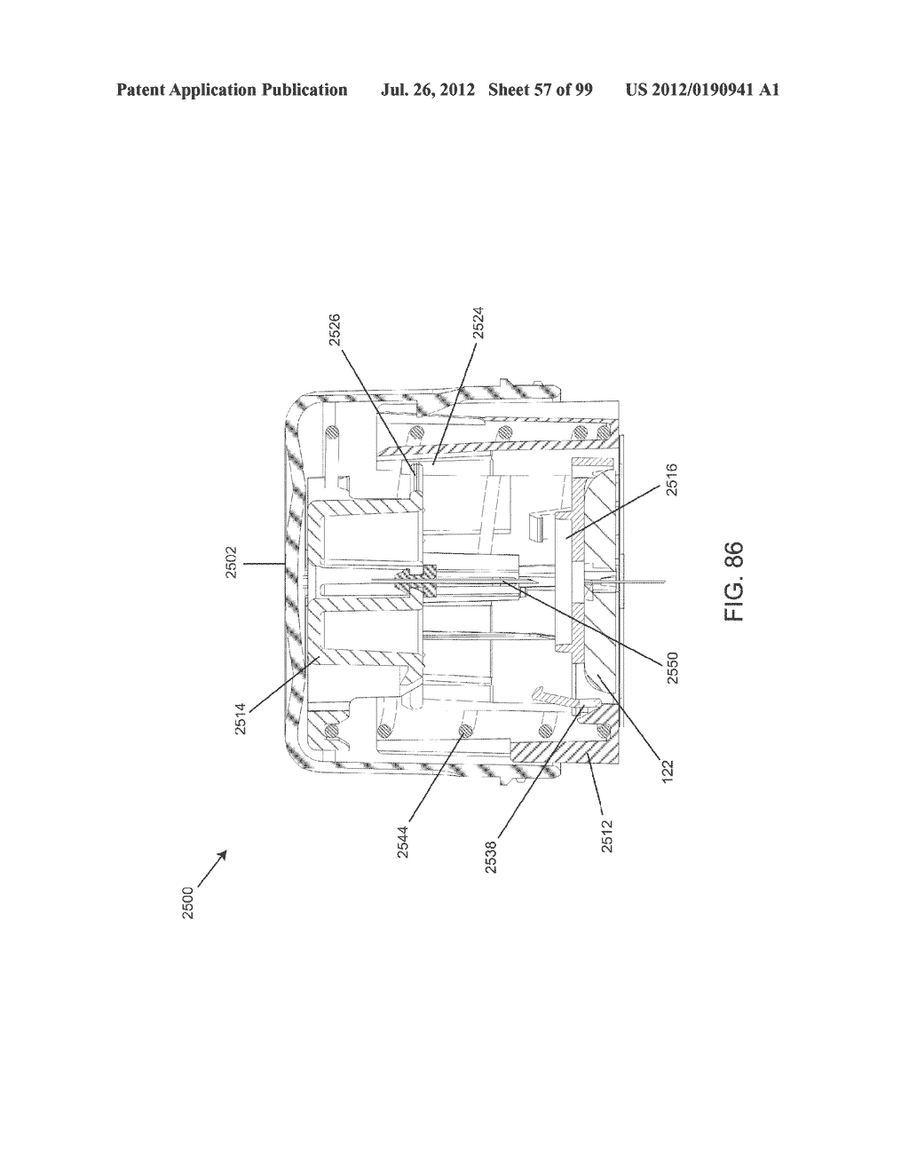 Medical Device Inserters and Processes of Inserting and Using Medical     Devices - diagram, schematic, and image 58