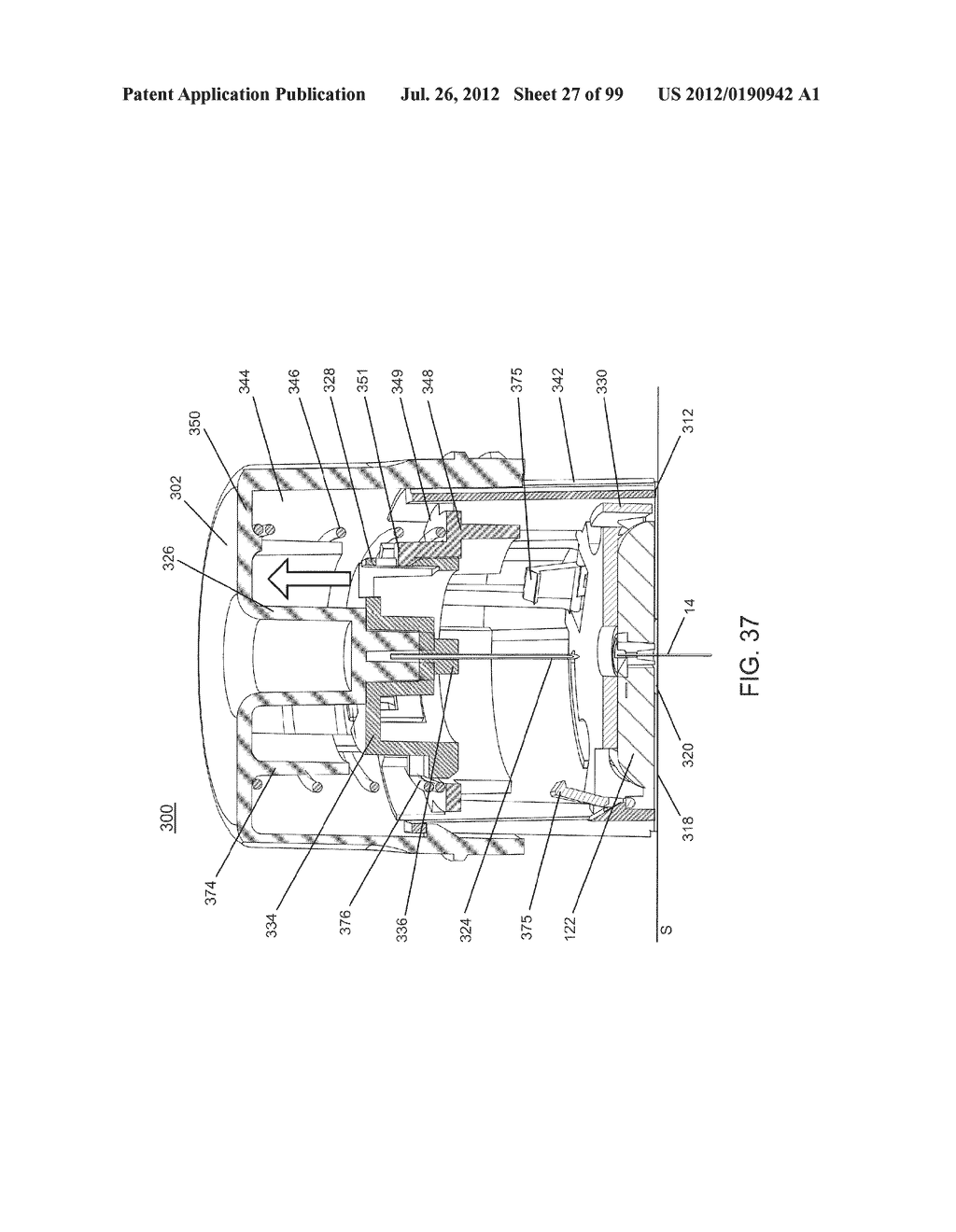 Medical Device Inserters and Processes of Inserting and Using Medical     Devices - diagram, schematic, and image 28