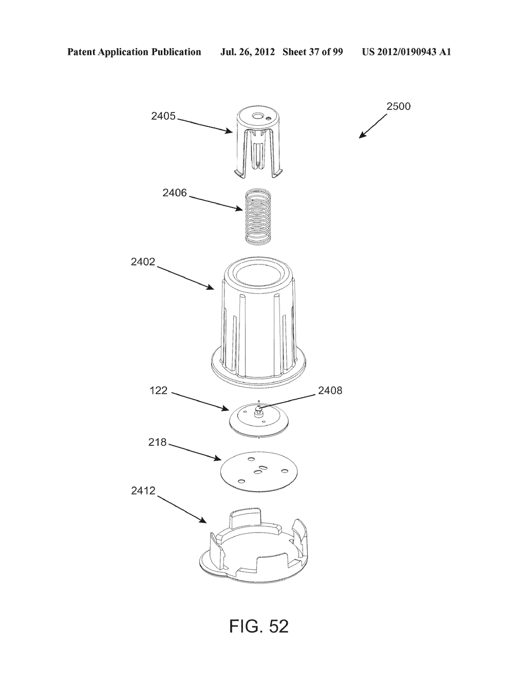 Medical Device Inserters and Processes of Inserting and Using Medical     Devices - diagram, schematic, and image 38