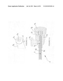 DRILLING DEVICE FOR FORMING A CURVED OSSEOUS CHANNEL WITHIN THE BODY OF A     VERTEBRA diagram and image