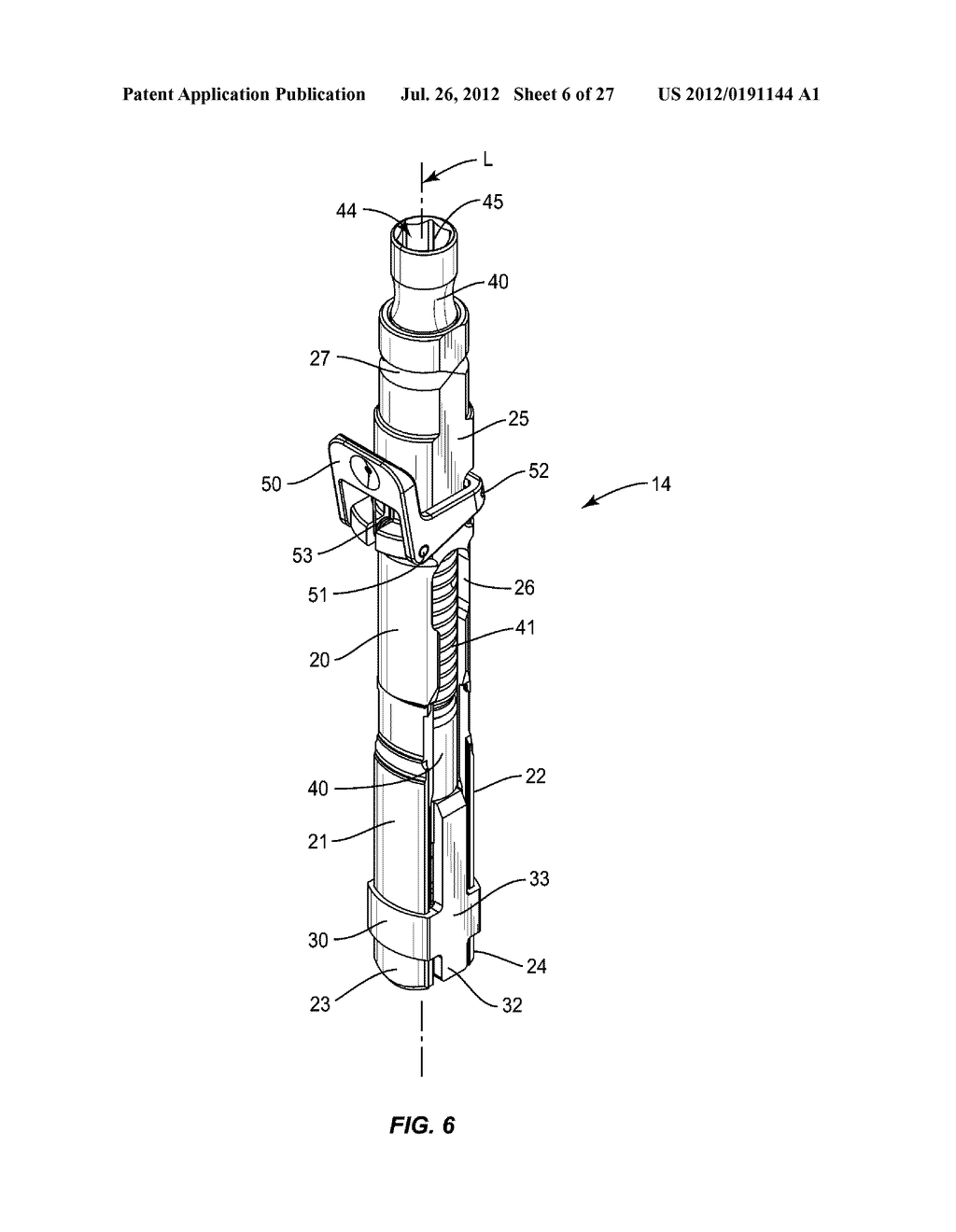 INSTRUMENT FOR REDUCTION OF A VERTEBRAL ROD AND METHOD OF USE - diagram, schematic, and image 07