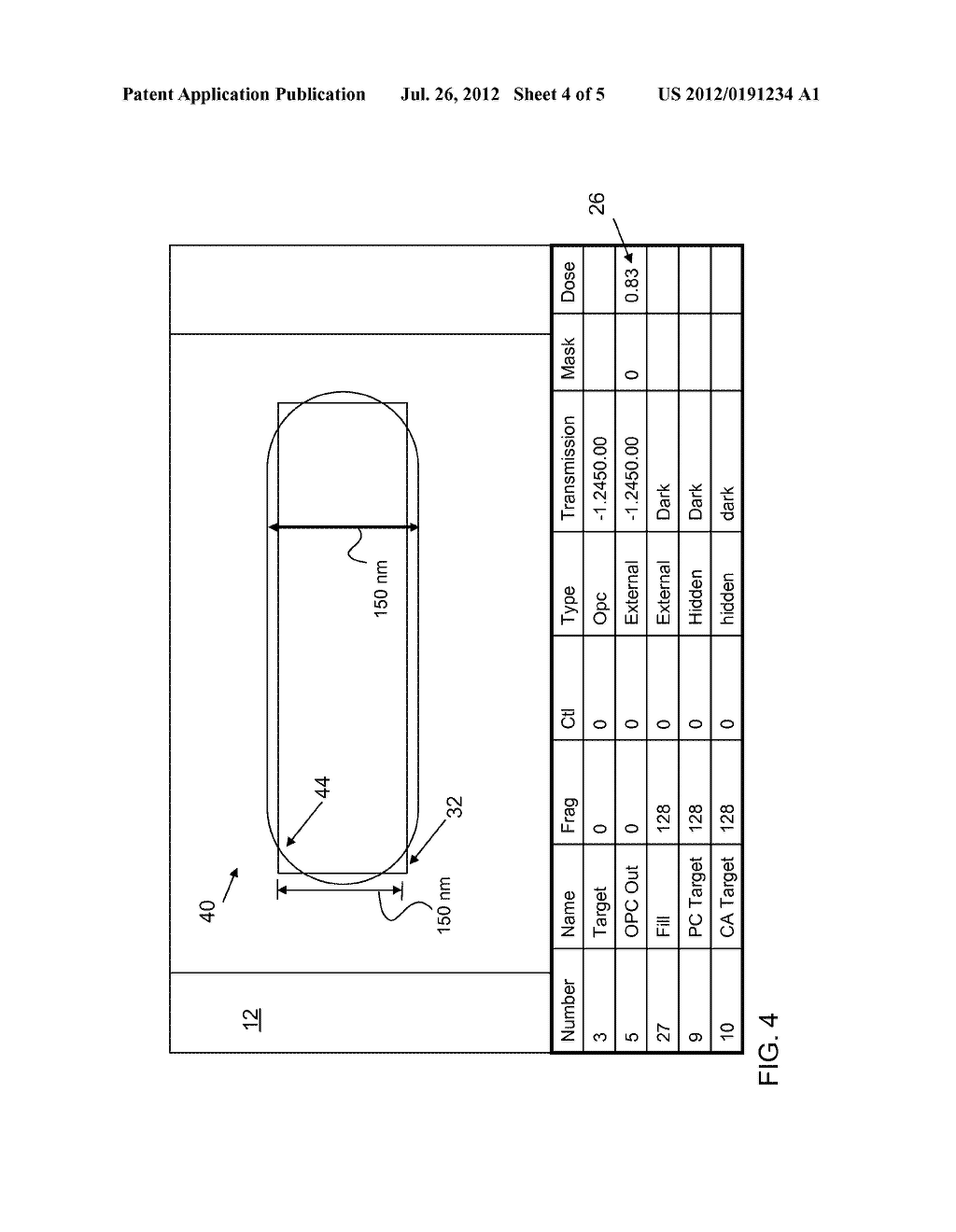 DIAGNOSING IN-LINE CRITICAL DIMENSION CONTROL ADJUSTMENTS USING OPTICAL     PROXIMITY CORRECTION VERIFICATION - diagram, schematic, and image 05