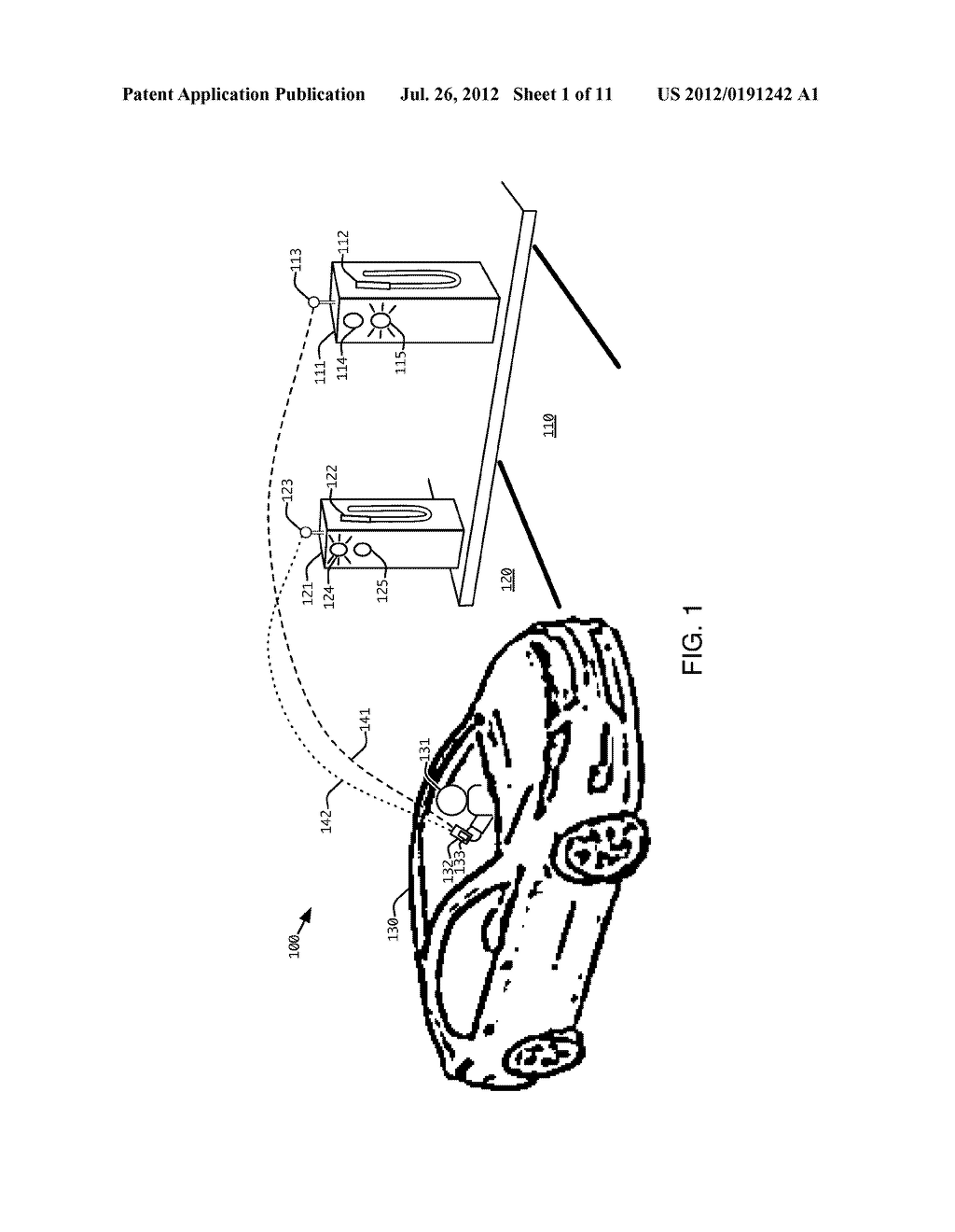 METHOD AND APPARATUS FOR FINDING AND ACCESSING A VEHICLE FUELING STATION,     INCLUDING AN ELECTRIC VEHICLE CHARGING STATION - diagram, schematic, and image 02