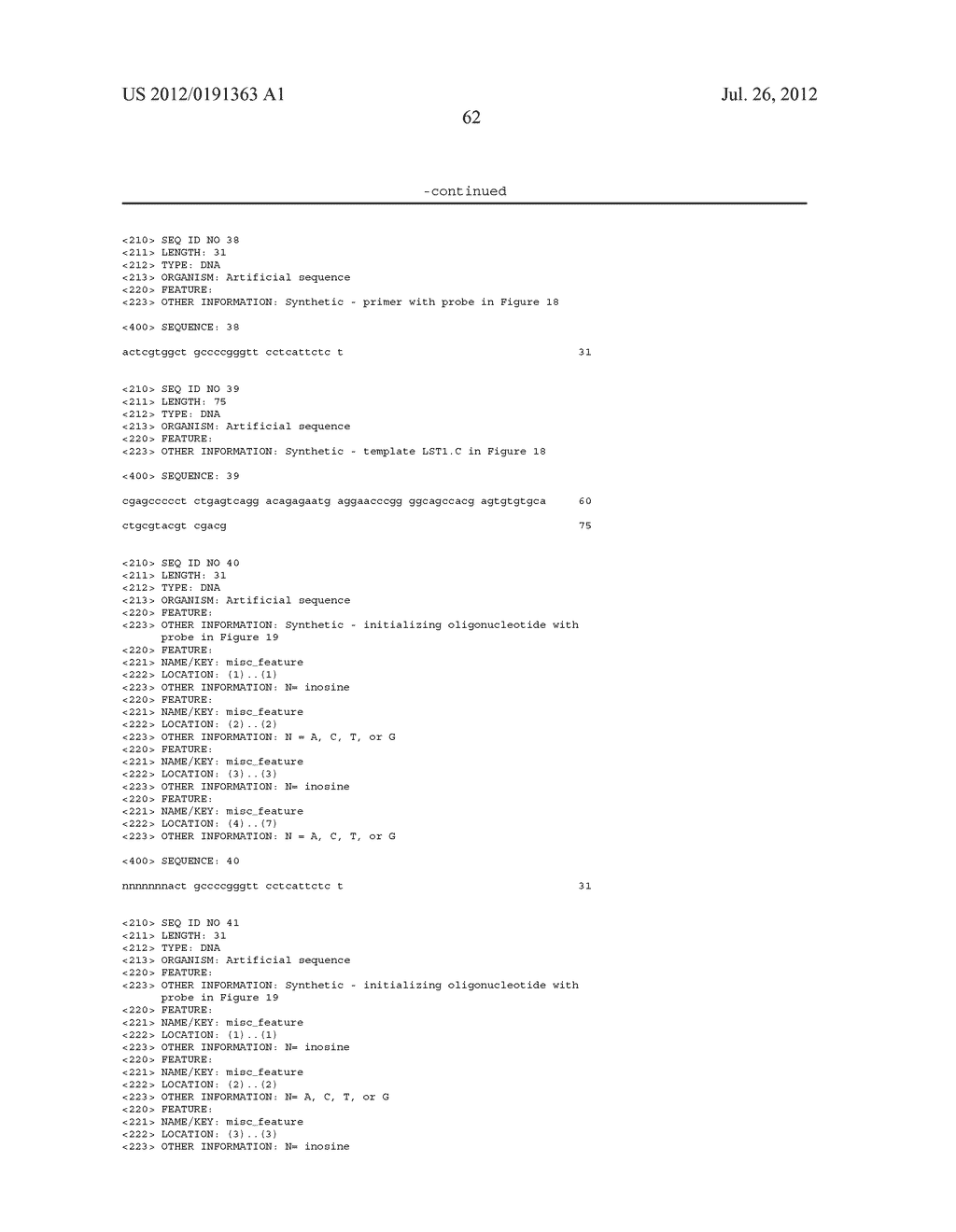 Reagents, Methods, and Libraries for Bead-Based Sequencing - diagram, schematic, and image 119